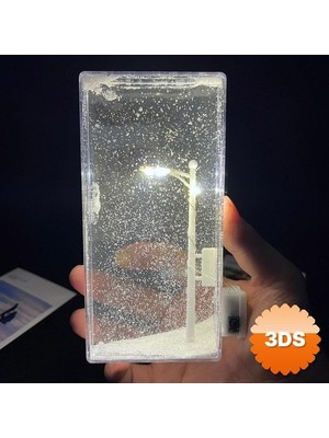 3D Sepetim Sokak Lambalı Kar Küresi