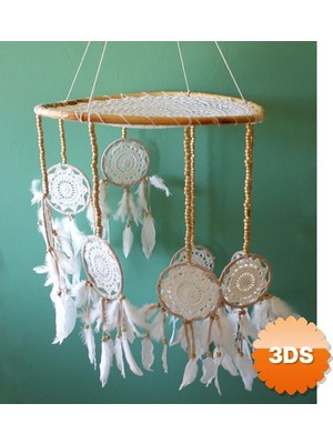 3D Sepetim Rüya Kapanı Dream Catcher 42 x 110 Cm