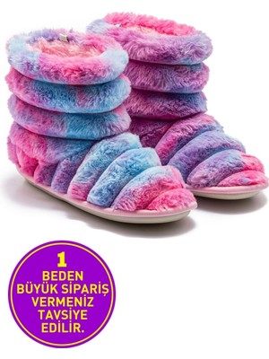 Twigy Rain Peluş Çocuk Ev Botu Mavi-Pembe 30/35