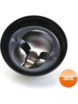 3D Sepetim Gümüş Renk Metal Resepsiyon Zili