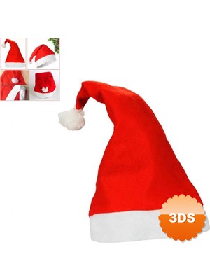 3D Sepetim Noel Baba Şapkası