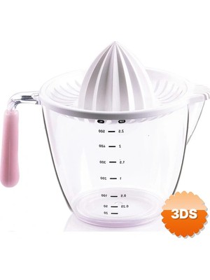 3D Sepetim Narenciye Sıkacağı Ölçülü - Ölçme Kabı - 500 Ml