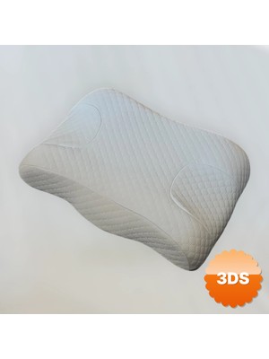 3D Sepetim Ortopedik Visco Yastık – Ergonomik Boyun Destekli Memory Foam Yastık