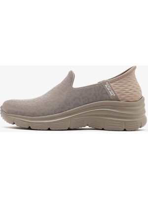 Skechers Fashıon Fıt Kadın Bağcıksız Spor Ayakkabı 896414TK