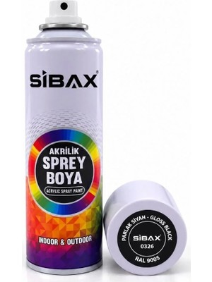 MiraLive Parlak Siyah Sprey Boya 250 ml