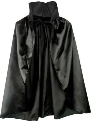 Ersert Premium Siyah Yakalı Halloween Pelerini 90 cm