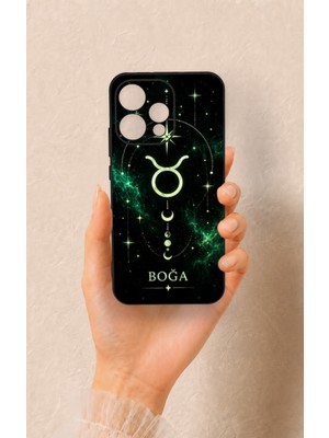 Vip Case Oppo Reno 15 5g Uyumlu Boğa Burcu Temalı Desenli Silikon Kılıf