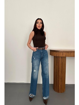 Modanı Seç Lacivert Comfy Jeans Pantolon