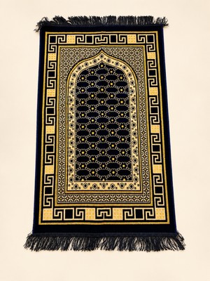 Bilenler Kadife Seccade - 70X110 Cm  - Yumuşak ve Konforlu