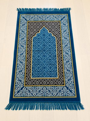 Bilenler Kadife Seccade - 70X110 Cm  - Yumuşak ve Konforlu