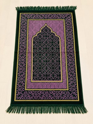 Bilenler Kadife Seccade - 70X110 Cm  - Yumuşak ve Konforlu