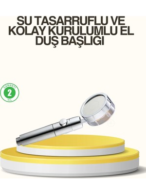 Yakup Tokatlı Moda Ytm Su Basıncını Artıran Sızdırmaz Duş Başlığı