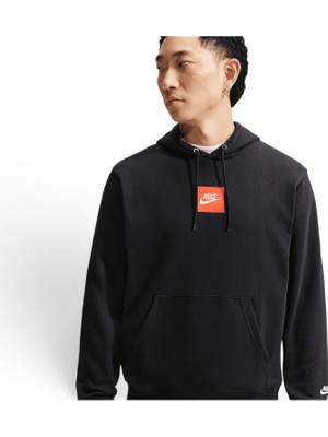 Nike IM5540 Nike Sportswear Club French Terry Hoodie Siyah Erkek Sweatshirt
