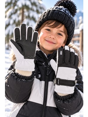 Miniko Kids Kitti K421-25 Erkek 4-7 Kar Kayak Eldiveni