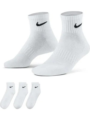 Nike Everyday Cushion Ankle Erkek Beyaz Günlük Çorap SX7667-100