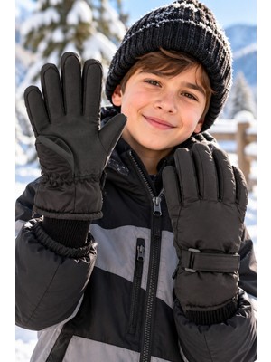 Miniko Kids Kitti 422-23 Erkek 9-14 Kar Kayak Eldiveni