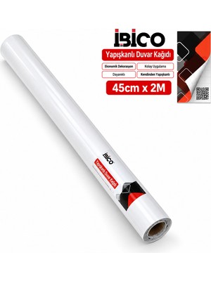 Str Store Beyaz Kendinden Yapışkanlı Folyo Sticker - Tezgah Üstü 2 M x 45 cm