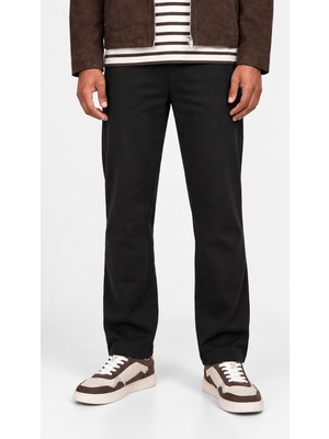 Jack & Jones Erkek Geniş Bacak Kalıp Yüksek Bel Eşofman Altı - 12298643