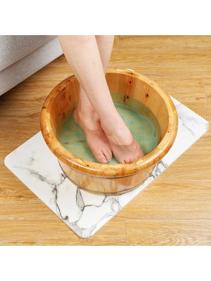 Milas Toptan Ergonomik Silikon Yüzeyli Banyo Masaj Matı ve Topuk Rahatlatıcı