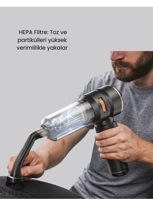 Milas Toptan Kablosuz Araç Içi Süpürge 2 In 1 Fonksiyonlu