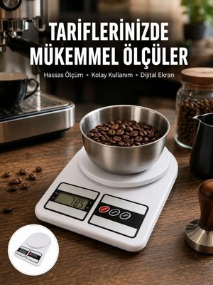 Milas Toptan mt Hassas Ölçüm Için Dijital Mutfak Tartısı – 10 kg Kapasiteli Yeni Nesil