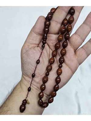 Zer-I Tesbih Usta Atölyrden Orjinal Doğal Kınalı Kuka Tesbih