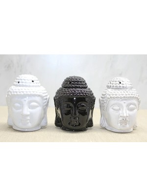 Hace Bazaar Seramik Buda Büstü Buhurdanlık ALK4447