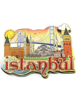Milas Toptan 10 Istanbul Temalı Magnet TCX2239