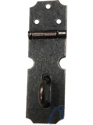 Hace Bazaar Dekoratif Kutu, Sandık Askısı - 18X60MM, Oksit, 1 Adet