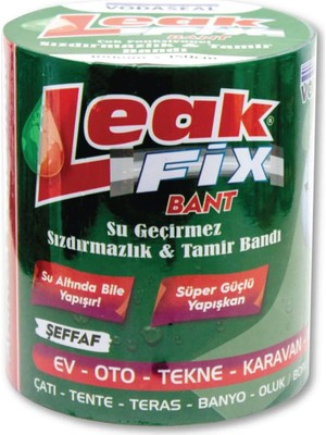 Happy Trend Leakfix Yama Bant, Şeffaf, 100MMX1,5M