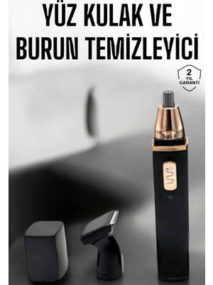 Meks Seyahat Tipi Mini Taşınabilir Siyah Burun Kulak Yanak Kıl ve Tüy Temizleme Makinesi - Bayi Depom