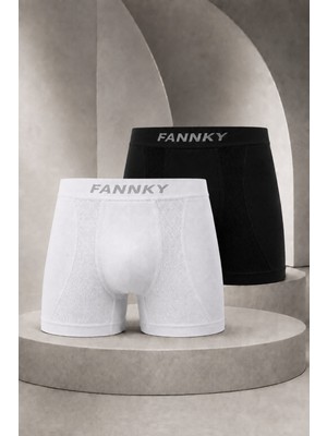 Meca Erkek Casual Comfort Günlük 2 Li Boxer Kahverengi