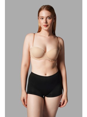 Meca Boxer Toparlayıcı Iz Yapmayan Örme Boxer 2001 Siyah