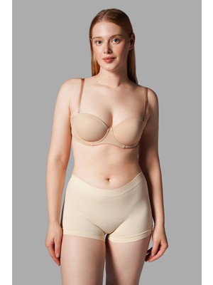 Meca Boxer Toparlayıcı Iz Yapmayan Örme Boxer (Ten Rengi) 2001 Çok Renkli