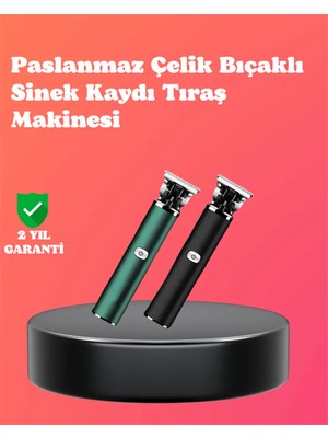 Meks Paslanmaz Çelik Bıçaklı Sinek Kaydı Tıraş Makinesi Uzun Ömürlü - Bayi Depom
