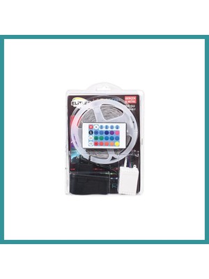 Bt Teknik Şerit 5mt Rgb Kumandalı Tek Çipli 1 Adet Bez