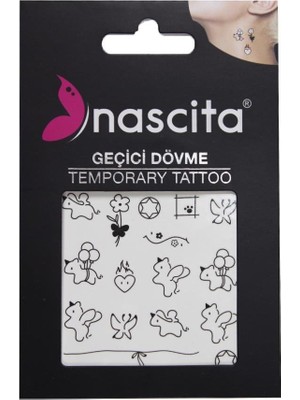 Nascita Geçici Yüz Dövmesi - 40