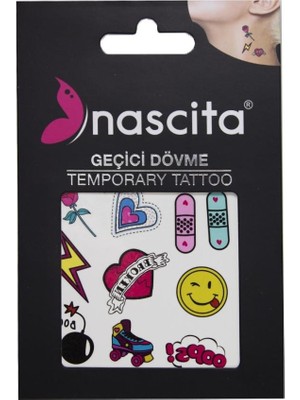 Nascita Geçici Yüz Dövmesi - 39