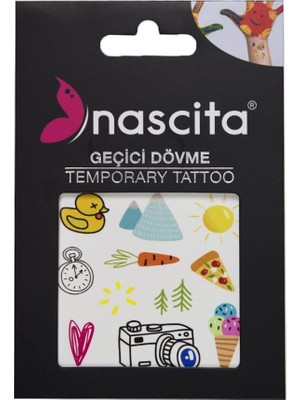 Nascita Geçici Yüz Dövmesi - 41