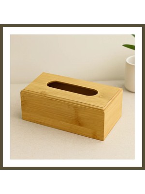 Northcity Ahşap Bambu Peçetelik 11.6X22.8 cm Bx