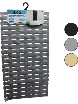 Milas Toptan Milas Dikdörtgen-Eko Pvc Vantuz-Renkli Kaydırmaz Banyo - Küvet PASPAS37X68CM