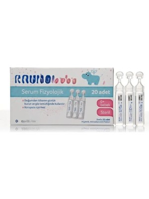Milas Toptan Milas Serum Fizyolojik 5 ml x 20 Flakon