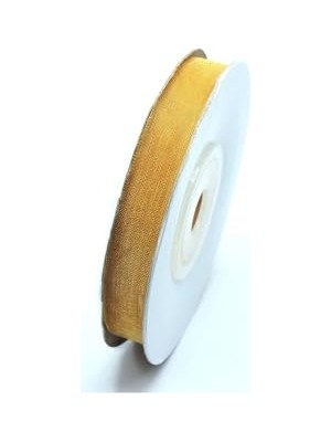Organze Tül Kurdele 1 Cm, Hardal