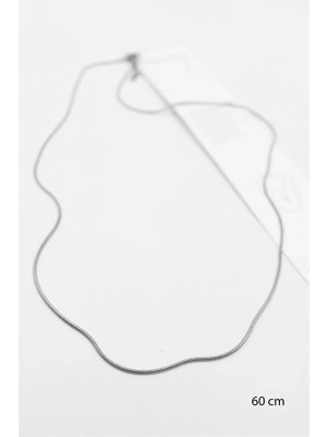 Uravas Store Uraselect Yılan Zincir Kolye - 60CM - Gümüş