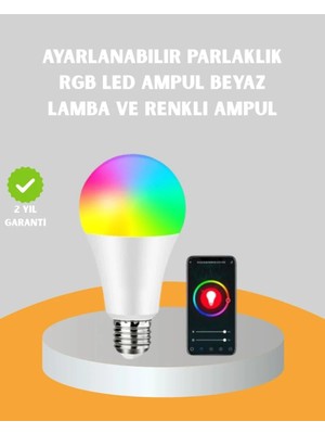 Uravas Store Uraselect Uzaktan Kumandalı Akıllı LED Ampul, Enerji Tasarruflu