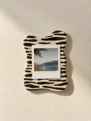 Kabile Zebra Desen Çerçeve