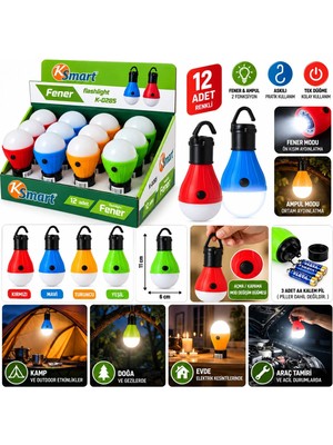 Uravas Store Uraselect Ampul Fener - Pilli - Askılı - 1 Adet