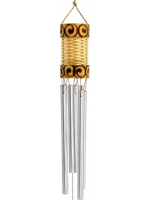Uravas Store Uraselect Üstü Hasır Metal Çubuklu Rüzgar Çanı NO:1031