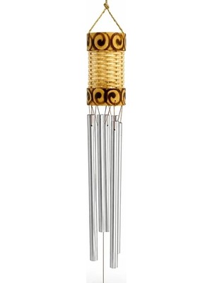 Uravas Store Uraselect Üstü Hasır Metal Çubuklu Rüzgar Çanı NO:1030