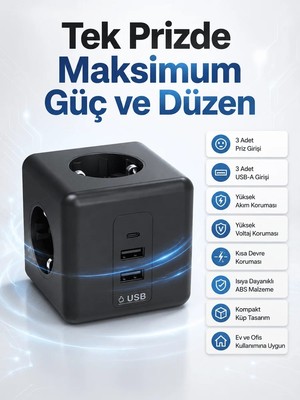 Uravas Store Uraselect Akım Korumalı 3440 Priz